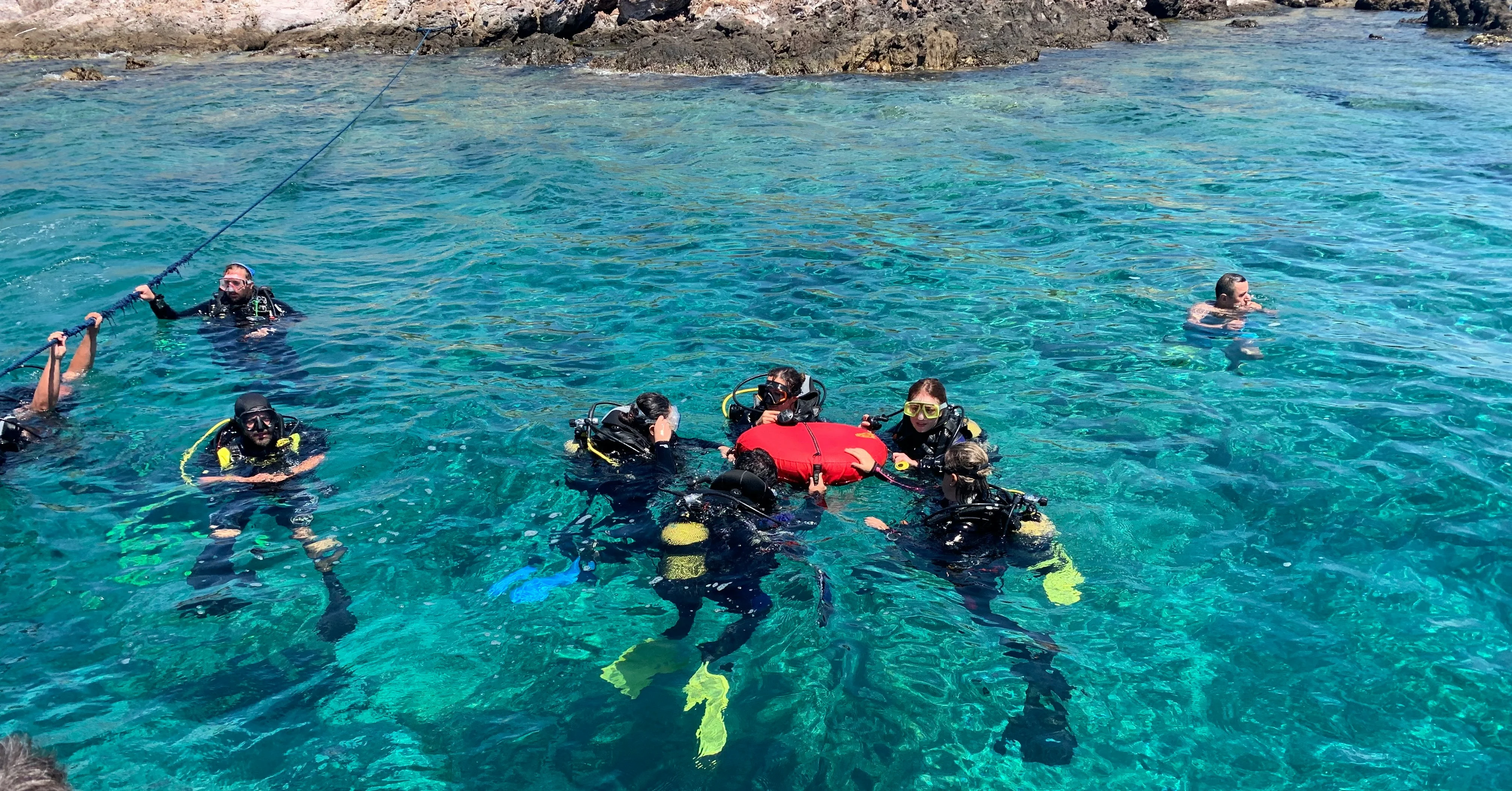 Snorkeling still happens almost daily